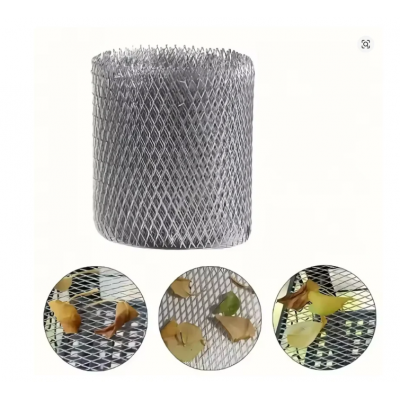 Aluminum Gutter Guardrail to Prevent Clogging Gutter Protection Cover